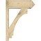 Ekena Millwork Imperial Rough Sawn Arts and Crafts Outlooker, Douglas Fir, 8"W x 22"D x 30"H OUT08X22X30IMP03RDF - alternate 3
